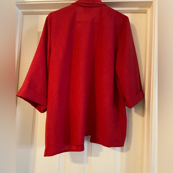 Vintage Huntington straight line blazer, Red, single stitching, - Picture 9 of 9